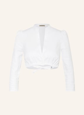 Gottseidank Dirndl blouse POMPADOUR with linen