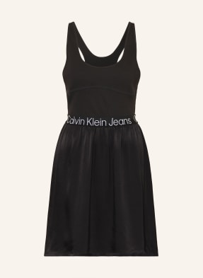 Calvin Klein Jeans Kleid im Materialmix