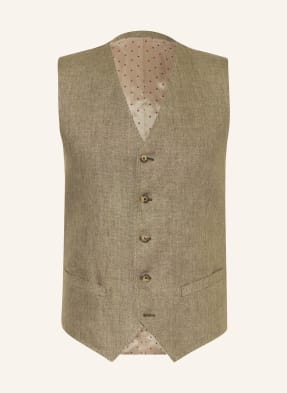 SAND COPENHAGEN Suit vest ALFORD extra slim fit made of linen