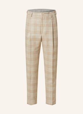 BALDESSARINI Suit trousers CARON extra slim fit with linen