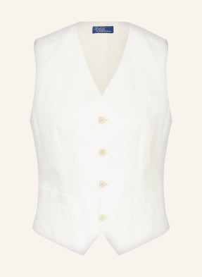 POLO RALPH LAUREN Blazer vest in mixed materials with linen