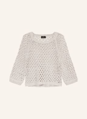 monari Knit shirt with 3/4 sleeves and sequins