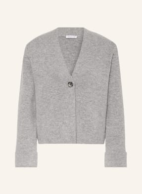 Mrs & Hugs Strickjacke Mit Cashmere grau