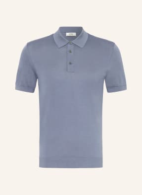 COS Polo shirt slim fit with silk