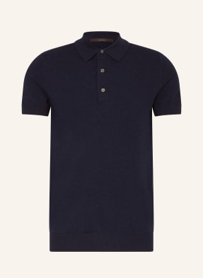windsor. Knitted polo shirt with cashmere