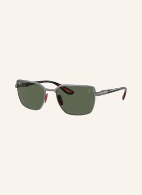 Ray-Ban Sluneční Brýle rb3743m f09971 - šedá/ tmavě zelená