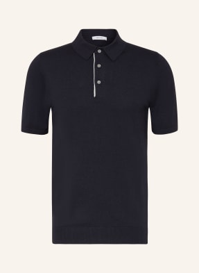 REISS Knitted polo shirt FINCH