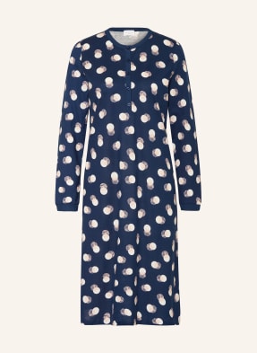 Mey Noční Košile Ze Série Scribbled Dots tmavě modrá / bílá / růžová