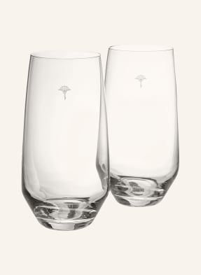 JOOP! Set of 2 tall drinking glasses SINGLE CORNFLOWER
