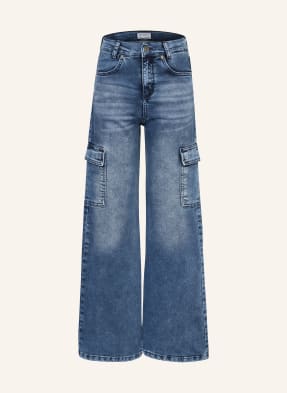 BLUE EFFECT Jeansy bojówki wide fit