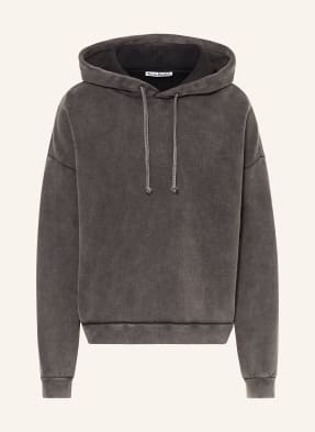 Acne Studios Oversized Mikina S Kapucí šedá