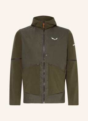 SALEWA Outdoor jacket PUEZ HEMP DURASTRETCH with detachable sleeves