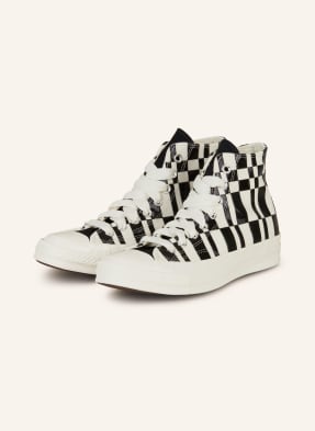 Converse Vysoké Sneakersy Chuck 70 režná / černá