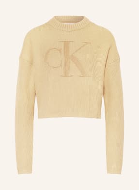 monari Shirt blu chiaro bianco blu colomba Cropped-Pullover