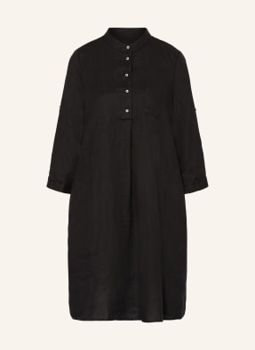 TONNO & PANNA Linen dress with 3/4 sleeves