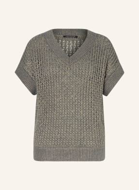 LUISA CERANO Knit shirt with glitter thread