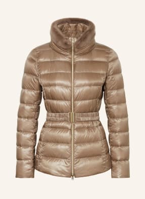 HERNO Down jacket CLAUDIA with detachable faux fur