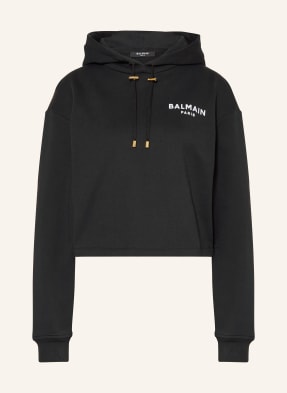 BALMAIN Cropped hoodie