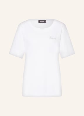 DSQUARED2 T-Shirt mit Schmucksteinen