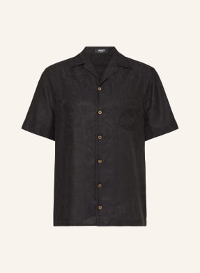 VERSACE Short sleeve shirt comfort fit with silk