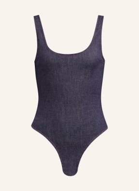 Alaïa Džíny Body tmavě modrá