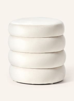 Westwing Collection Samt-Pouf ALTO