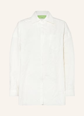 GAUGE81 Oversized shirt blouse BIANCA with linen