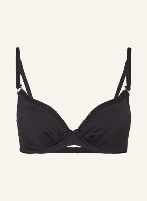 watercult Bügel-Bikini-Top DARK GREY