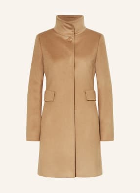 Max Mara Studio Vlněný Kabát Agnese velbloudí