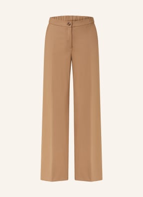 ELENA MIRO Wide leg trousers made of jersey