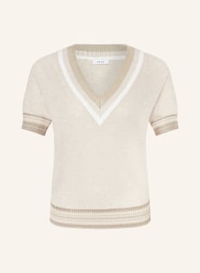 REISS Knit shirt SADIE with linen