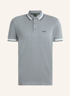 BOSS Piqué-Poloshirt PADDY CURVED Regular Fit