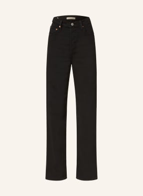 Levi's® Straight Džíny Ribcage 23 blacks