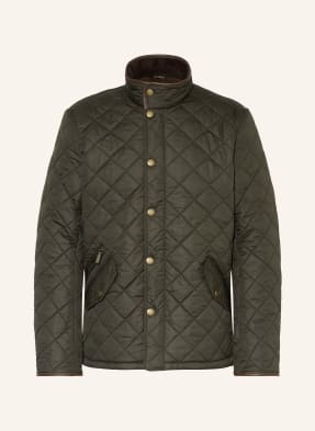 Barbour Steppjacke Powell gruen
