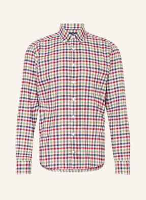 Strokesman's Flanellhemd Regular Fit rot