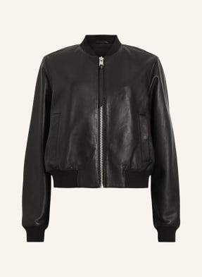 Allsaints Lederblouson Orten schwarz