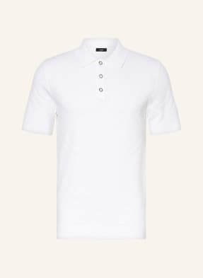 REISS Knitted polo shirt LUPTON