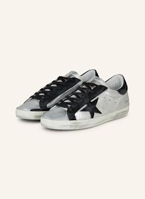 Golden Goose Sneaker Super-Star Classic silber