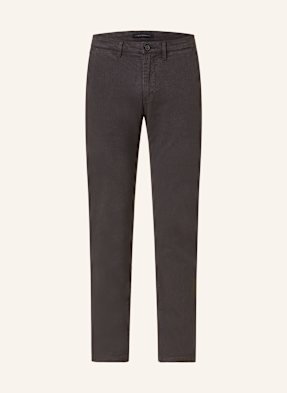 Strokesman's Piqué-Chino Slim Fit grau
