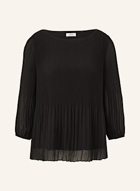 S.Oliver Black Label Halenka S Plisováním černá