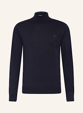 Lacoste Rollkragenpullover blau
