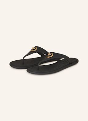 Versace Zehentrenner schwarz