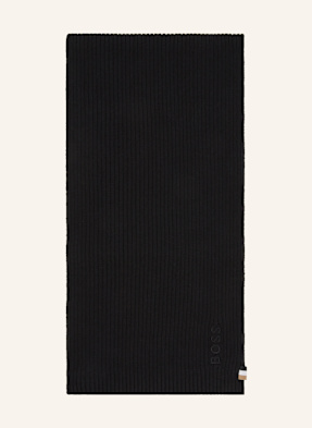 Boss Schal Magico schwarz