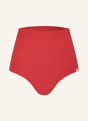 Maryan Mehlhorn High Waist Bikinové Kalhotky The Bloom červená
