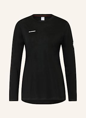 Mammut Longsleeve Tree Wool Mit Merinowolle schwarz