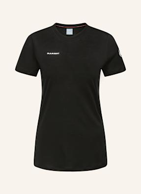 Mammut Tričko Tree Wool S Merino Vlnou černá