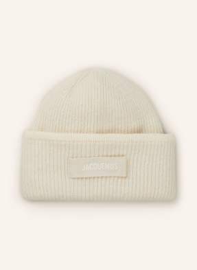 Jacquemus Čepice Le Bonnet Gros Grain S Alpakou režná