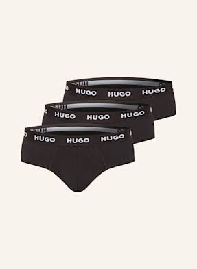 Hugo Slipové Kalhotky, 3 Kusy V Balení černá