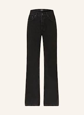 Anine Bing Straight Džíny Hugh vintage black vintage black
