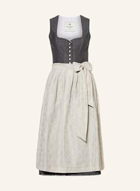 Heimatglück Tracht Dirndl Gerda šedá